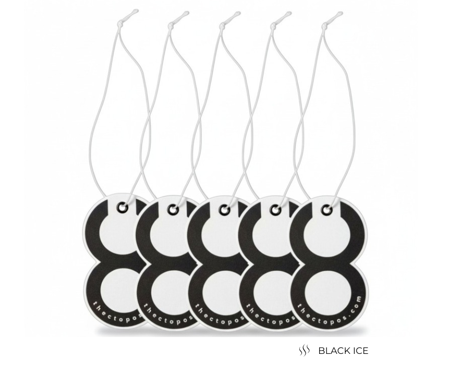 Car air freshener OCTOPOS Black Ice (5 pack)