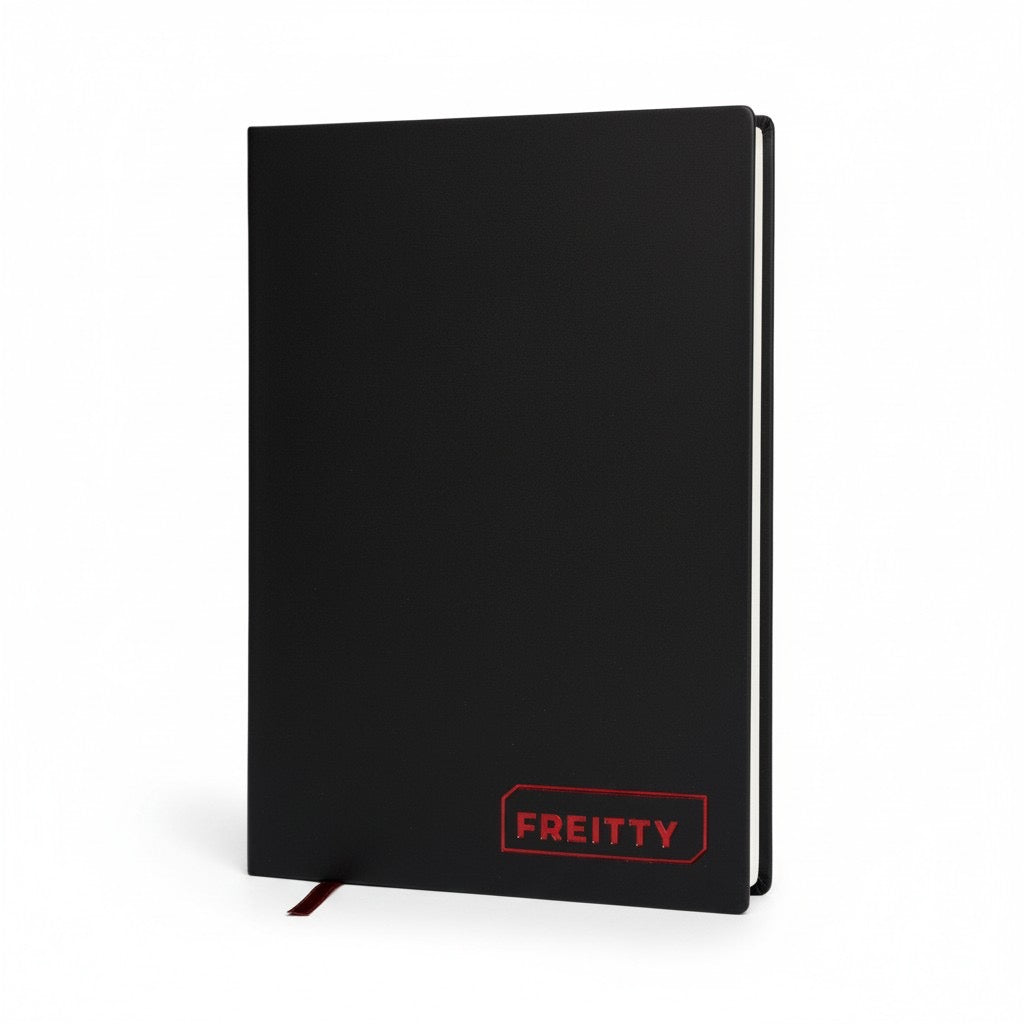 Freitty Notebook, Lined A6 180 pages