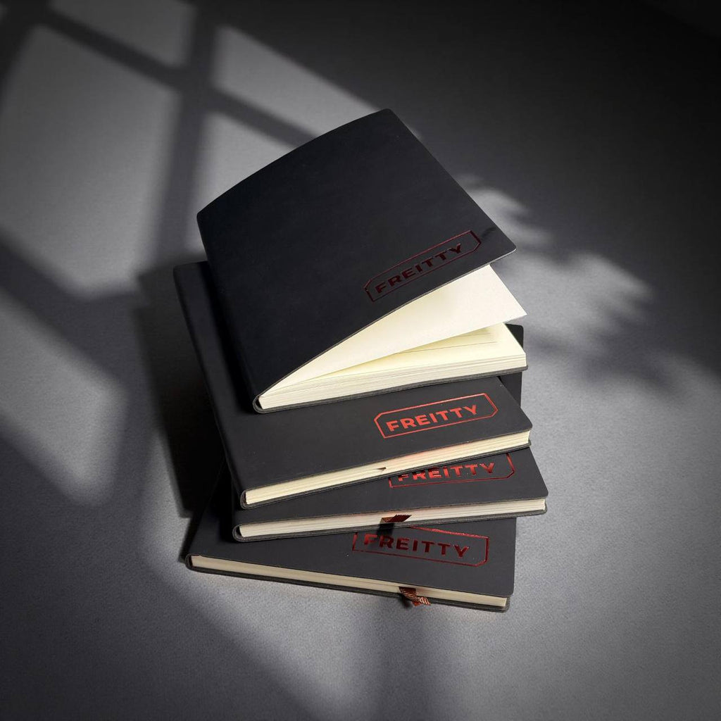 Freitty Notebook, Lined A6 180 pages