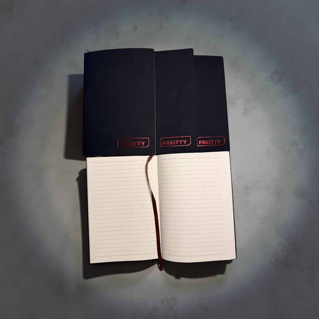 Freitty Notebook, Lined A6 180 pages