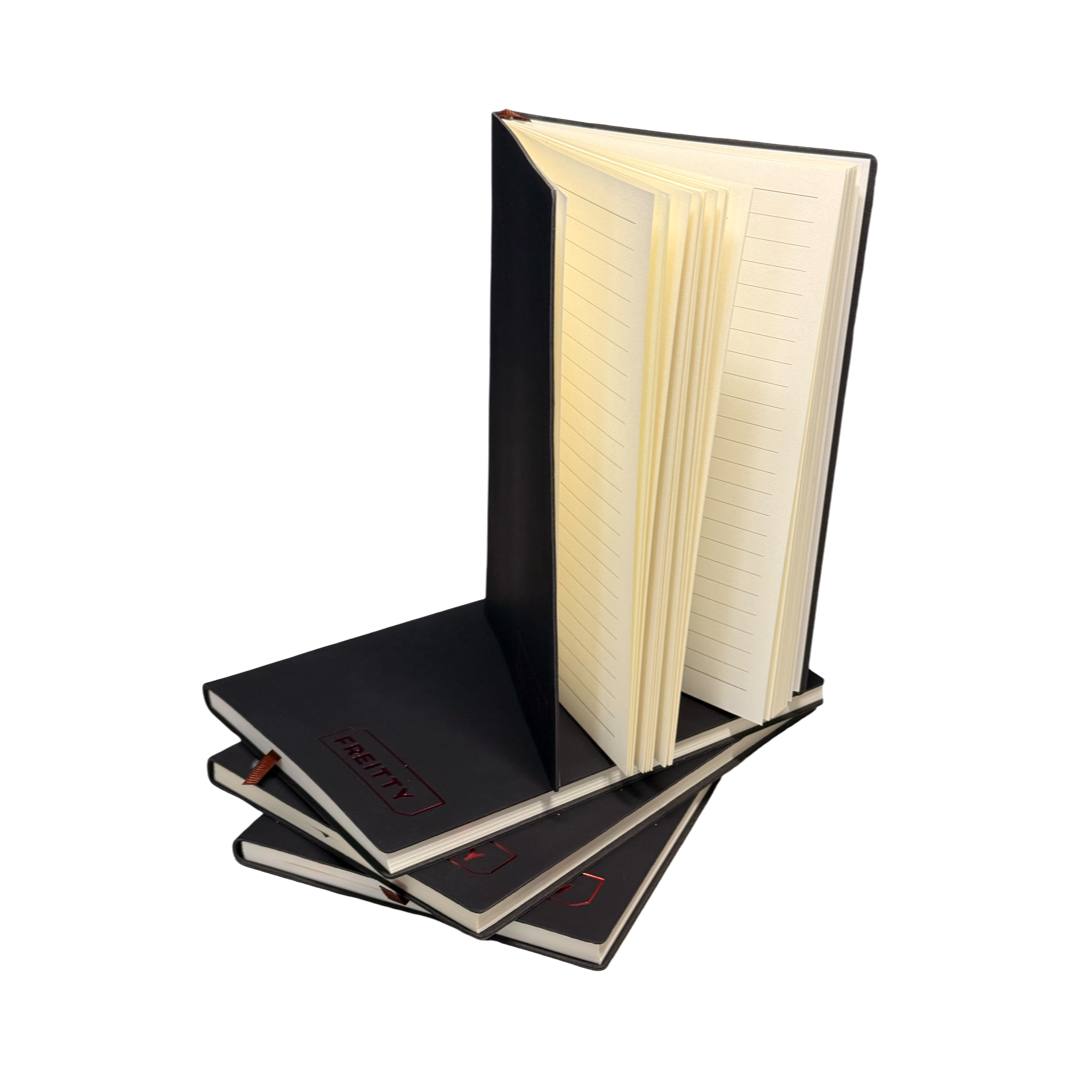 Freitty Notebook, Lined A6 180 pages